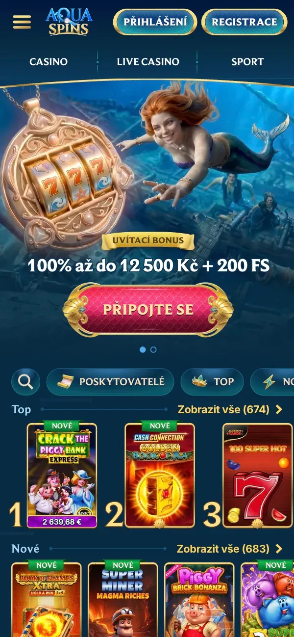 Mobilní verze AquaSpins