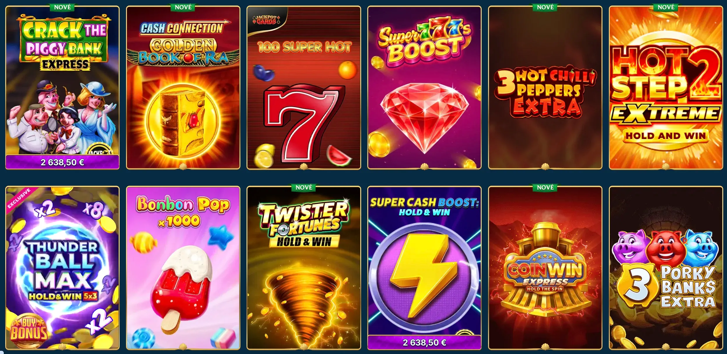 Kolekce her AquaSpins casino